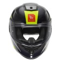 MT HUMMER BRICK GLOSS FLUORESCENT YELLOW HELMET