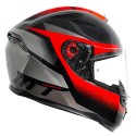 MT HUMMER BRICK GLOSS RED HELMET