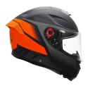 MT HUMMER BRICK MATT ORNGE HELMET