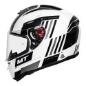 MT HUMMER CAPACITOR GLOSS WHITE HELMET