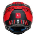 MT HUMMER CAPACITOR MATT RED HELMET