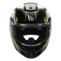 MT HUMMER CERO GLOSS FLUORESCENT YELLOW HELMET