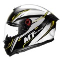 MT HUMMER CERO GLOSS FLUORESCENT YELLOW HELMET