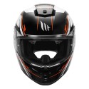 MT HUMMER CERO GLOSS ORANGE HELMET