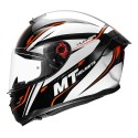 MT HUMMER CERO GLOSS ORANGE HELMET