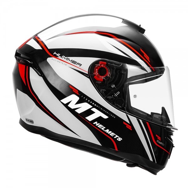 MT HUMMER CERO GLOSS RED HELMET