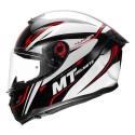 MT HUMMER CERO GLOSS RED HELMET