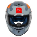 MT HUMMER LIQUER GLOSS ORANGE HELMET