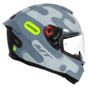 MT HUMMER LIQUER MATT GREY HELMET