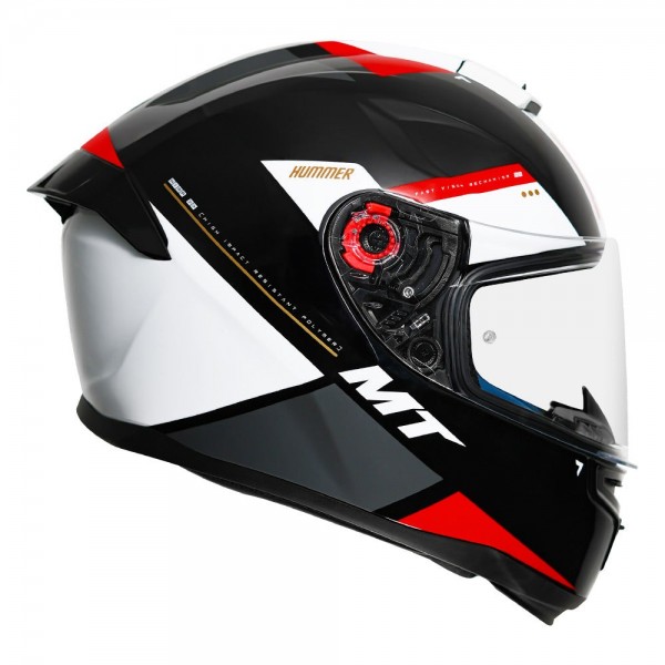 MT HUMMER MIR GLOSS BLACK HELMET