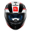 MT HUMMER MIR GLOSS BLUE RED HELMET