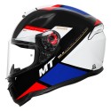 MT HUMMER MIR GLOSS BLUE RED HELMET