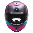 MT HUMMER QUO GLOSS PINK HELMET