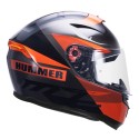 MT HUMMER QUO GLOSS RED HELMET