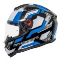 MT HUMMER SCRATCH GLOSS BLUE HELMET