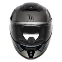 MT HUMMER SCRATCH GLOSS GREY HELMET