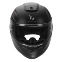 MT HUMMER SOLID MATT BLACK HELMET