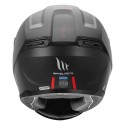 MT HUMMER SOLID MATT BLACK HELMET