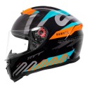 MT HUMMER TUBEX GLOSS FLUORESCENT ORANGE HELMET