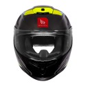 MT HUMMER TUBEX GLOSS FLUORESCENT YELLOW HELMET