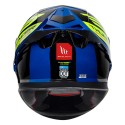 MT THUNDER3 PRO CALIPSO GLOSS BLUE FLUORESCENT YELLOW HELMET