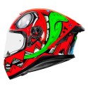 MT THUNDER3 PRO CREATURE GLOSS RED HELMET