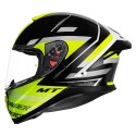 MT THUNDER3 PRO DAMER GLOSS FLUORESCENT YELLOW HELMET