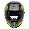 MT THUNDER3 PRO ISLE OF MAN GLOSS FLUORESCENT YELLOW HELMET