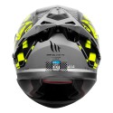 MT THUNDER3 PRO ISLE OF MAN GLOSS FLUORESCENT YELLOW HELMET