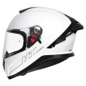 MT THUNDER3 PRO SOLID WHITE HELMET