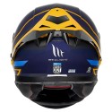 MT THUNDER3 PRO DAMER MATT BLUE HELMET