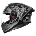 MT THUNDER3 PRO ISLE OF MAN MATT GREY HELMET