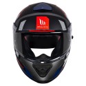 MT THUNDER3 PRO PULSION MATT BLUE GREY HELMET