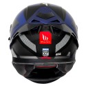 MT THUNDER3 PRO PULSION MATT BLUE GREY HELMET