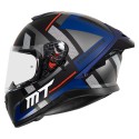 MT THUNDER3 PRO PULSION MATT BLUE GREY HELMET