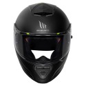 MT THUNDER3 PRO SOLID MATT BLACK HELMET