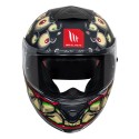 MT THUNDER3 PRO YARN MATT BLACK HELMET