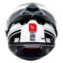 MT THUNDER3 PRO OPEN GLOSS GREY HELMET