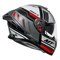 MT THUNDER3 PRO OPEN GLOSS RED HELMET