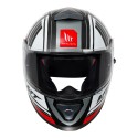 MT THUNDER3 PRO OPEN GLOSS RED HELMET