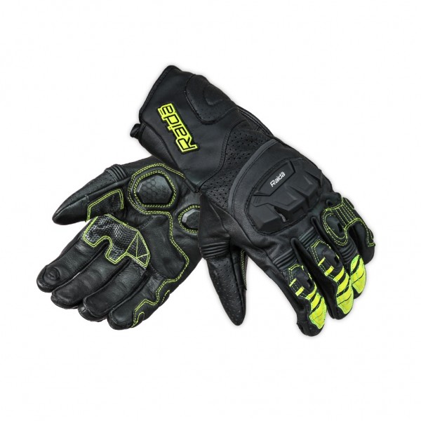 RAIDA AEROPRIX RIDING GLOVES HI VIZ