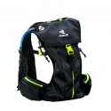 RAIDA HYDRATION BACKPACK-ULTRA BLACK/HI-VIZ