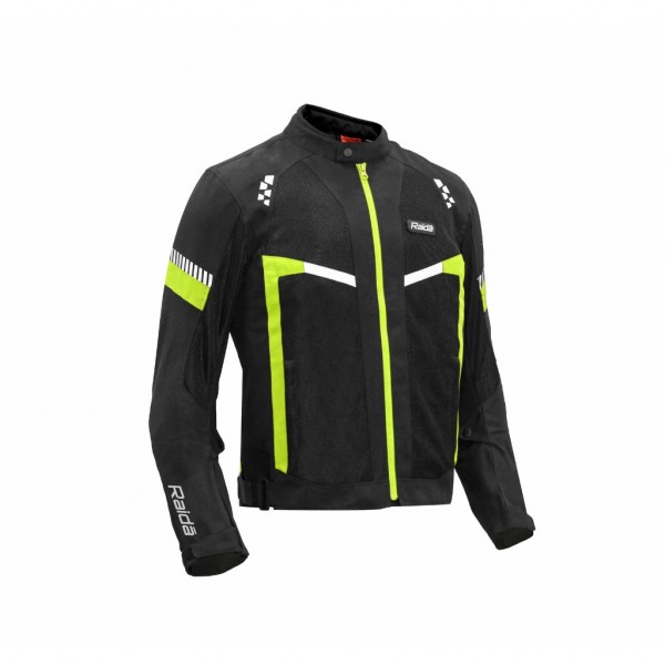 RAIDA BOLT BLACK HI VIZ JACKET 