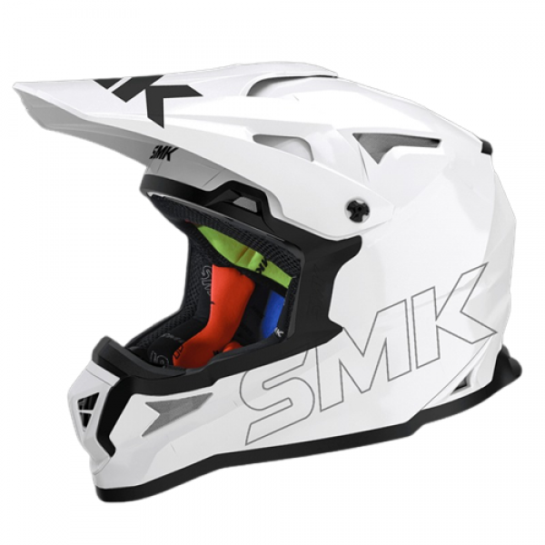 SMK ALLTERRA GLOSS WHITE (GL120) HELMET