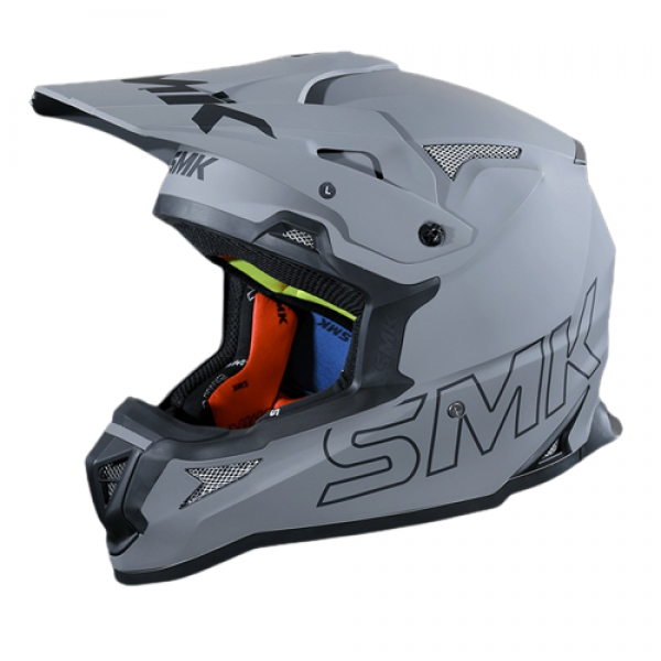 SMK ALLTERRA MATT GREY (MA600) HELMET