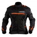 AXOR DIVA WOMEN'S BLACK ORANGE JACKET 