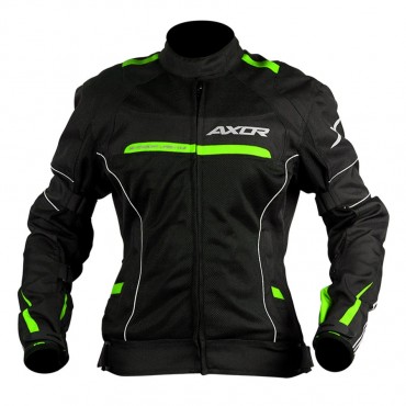 AXOR DIVA WOMEN'S BLACK NEON YELLOW JACKET 