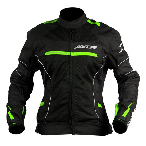 AXOR DIVA WOMEN'S BLACK NEON YELLOW JACKET 