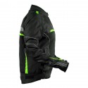 AXOR DIVA WOMEN'S BLACK NEON YELLOW JACKET 